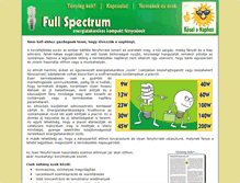 Tablet Screenshot of fullspectrum.hu